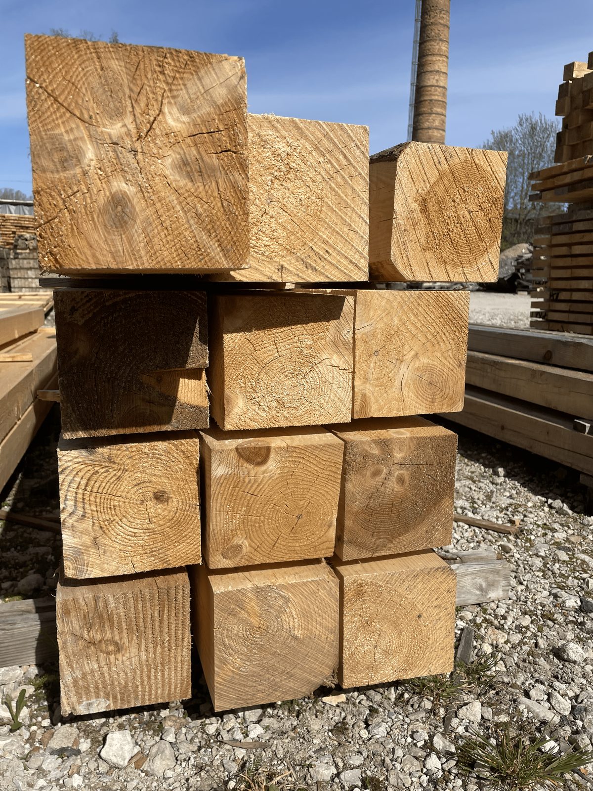 Kantholz 75×75 mm – Konstruktionsholz
